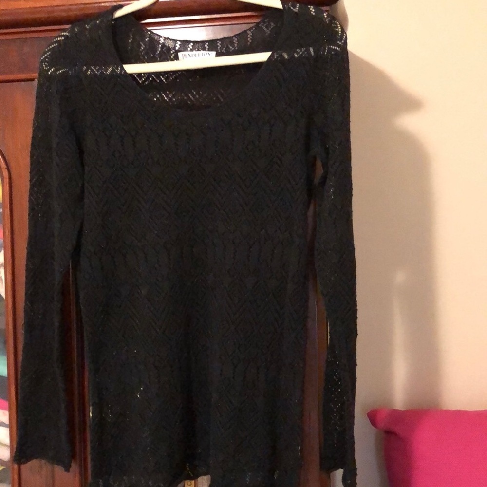 Pendleton Lightweight Open Knit Sweater. Size S. - image 5